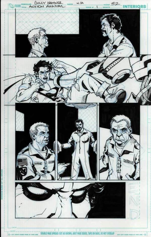 Action Comics #1 p.32 by Cully Hamner