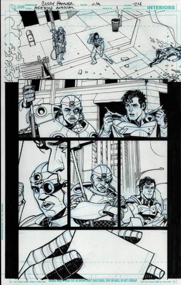 Action Comics #1 p.24 by Cully Hamner