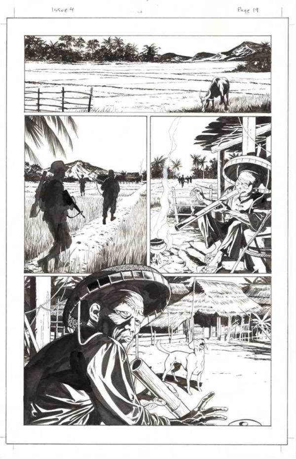 Before Watchmen: Comedian #4 p.19 by JG Jones