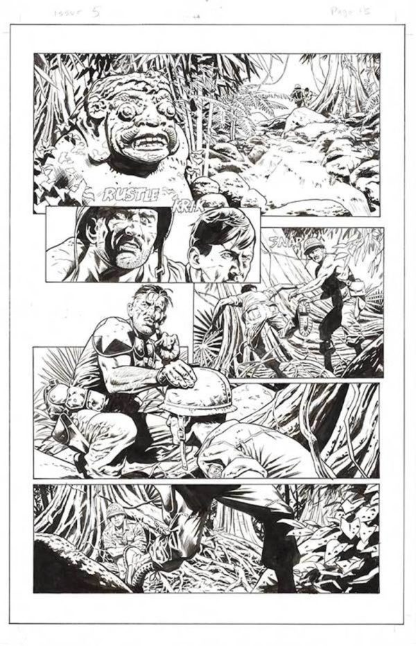 Before Watchmen: Comedian #5 p.13 by JG Jones