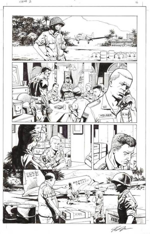 Before Watchmen: Comedian #2 p.16 by JG Jones