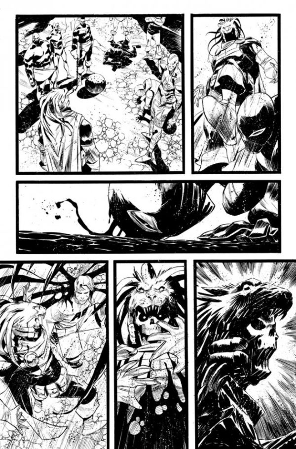 Secret Avengers Issue 32 page 11 by Matteo Scalera