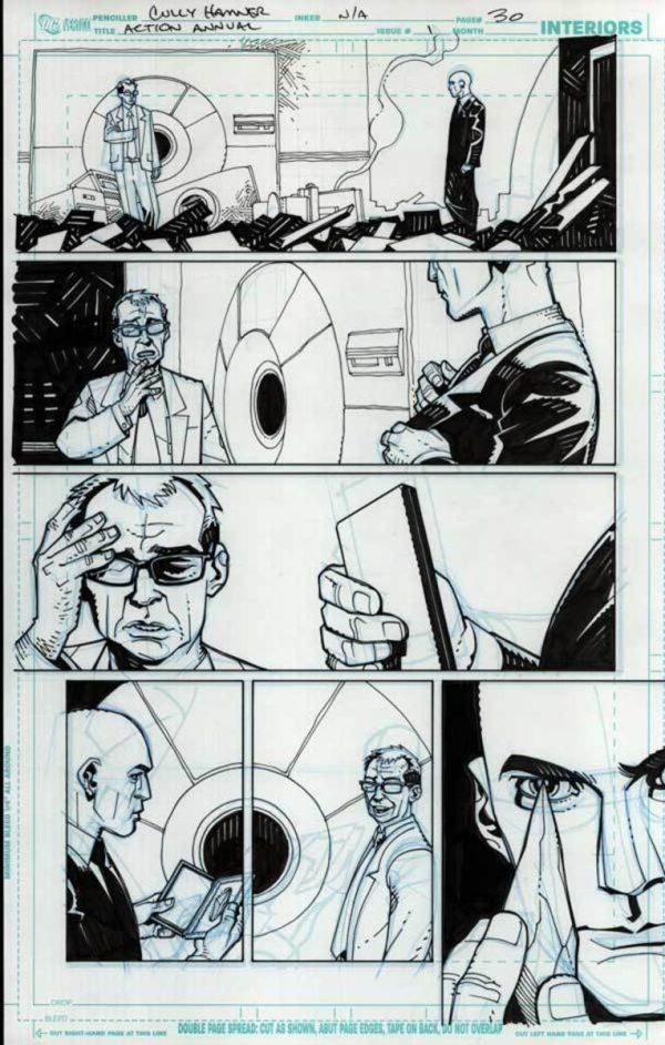 Action Comics #1 p.30 by Cully Hamner