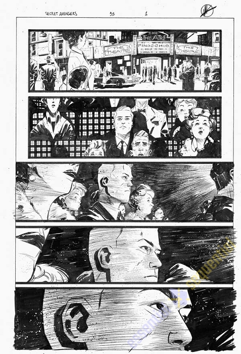 Secret Avengers Issue 35 Page 01 by Matteo Scalera