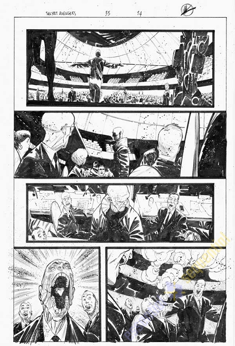 Secret Avengers Issue 35 Page 14 by Matteo Scalera