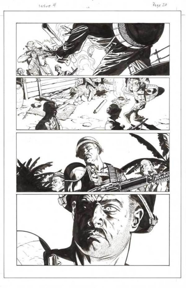 Before Watchmen: Comedian #4 p.20 by JG Jones