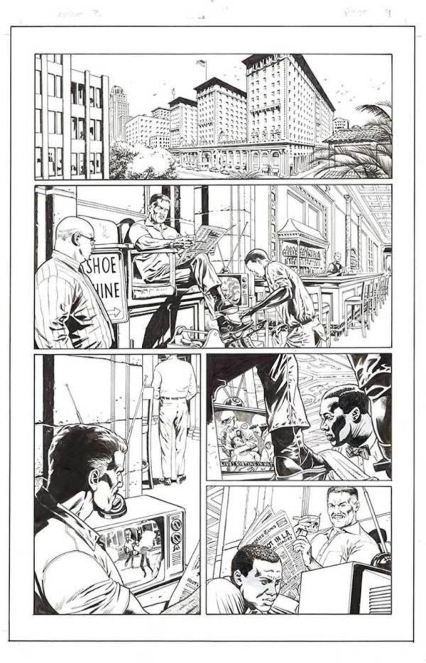 Before Watchmen: Comedian #3 p.09 by JG Jones