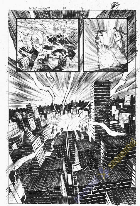Secret Avengers Issue 37 Page 16 by Matteo Scalera