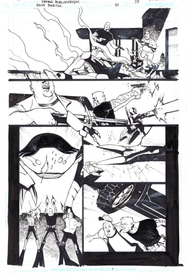 Blue Beetle #12 Page 17 by Rafael Albuquerque