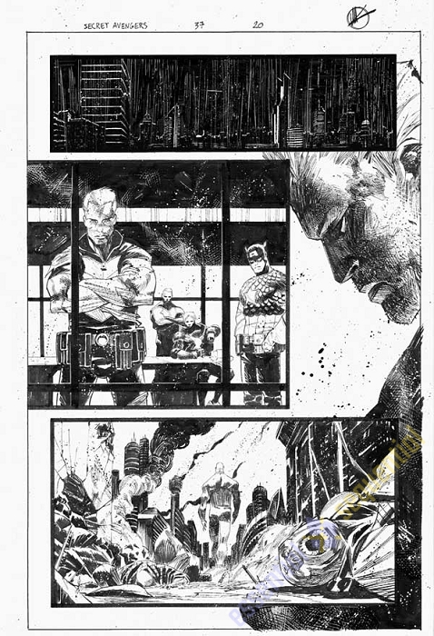 Secret Avengers Issue 37 Page 20 by Matteo Scalera