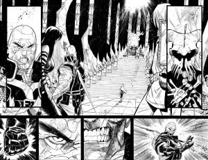 Outcast #7 p.10-11 by Matteo Scalera