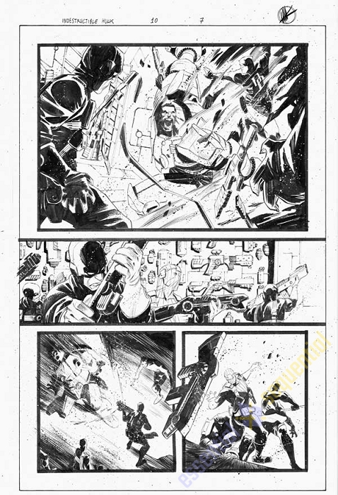 Indestructible Hulk #10 p.07 by Matteo Scalera
