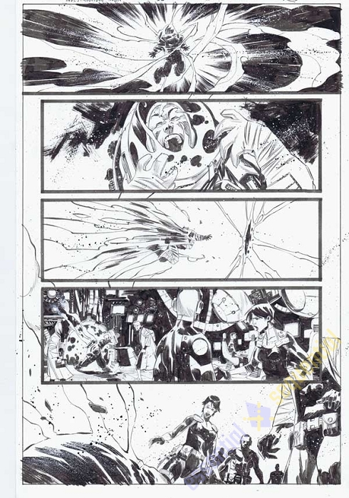 Indestructible Hulk #11 p.02 by Matteo Scalera
