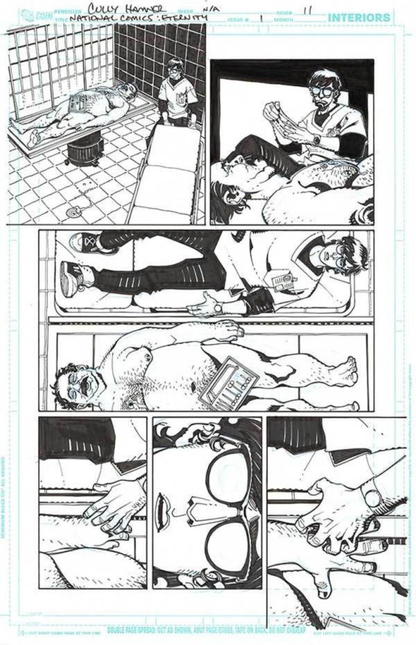 National Comics: Eternity #1 p.11 by Cully Hamner