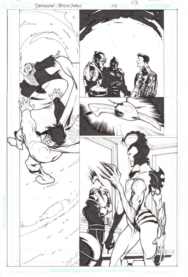 Strange Adventure #4 Page 3 by Rafael Albuquerque