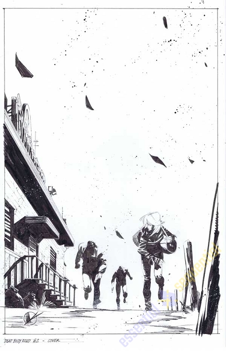 Dead Body Road #2 Cover by Matteo Scalera