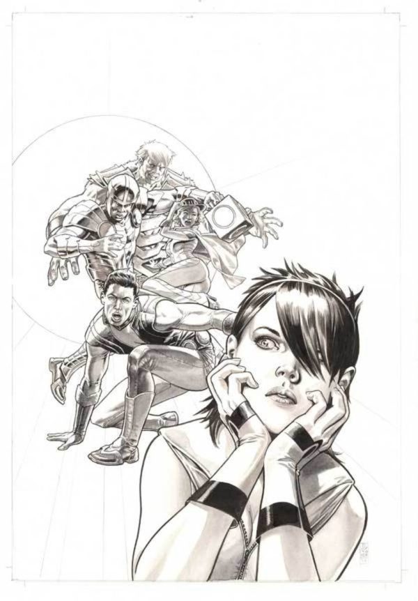Forever People #1 Variant Cover by JG Jones