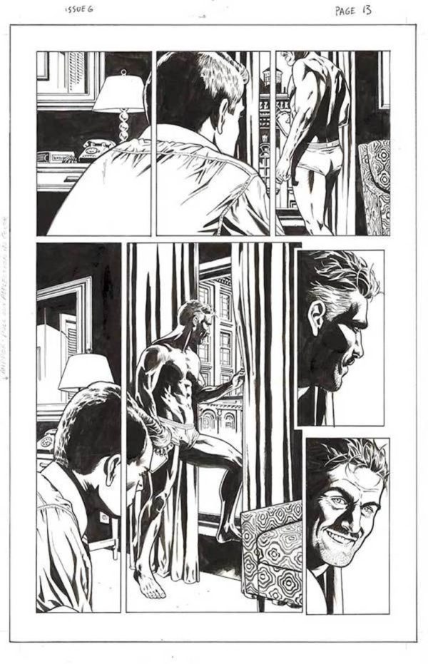 Before Watchmen: Comedian #6 p.13 by JG Jones