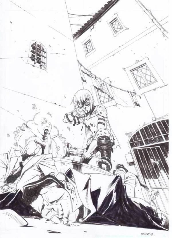 HitGirl #9 Cover by Bengal