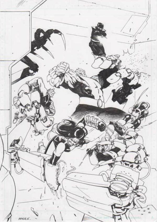 Wolverine #14 Cover by Bengal