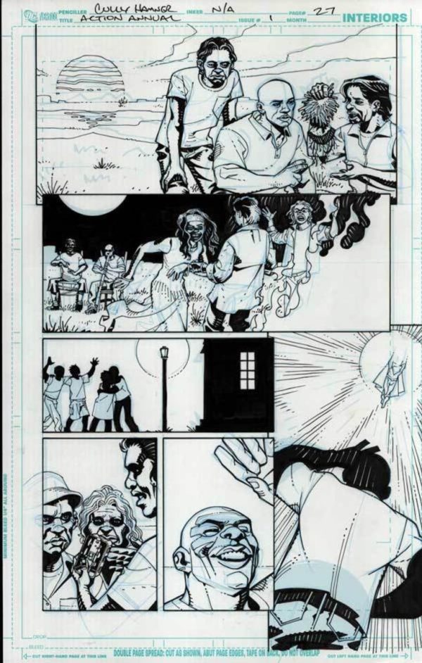 Action Comics #1 p.27 by Cully Hamner