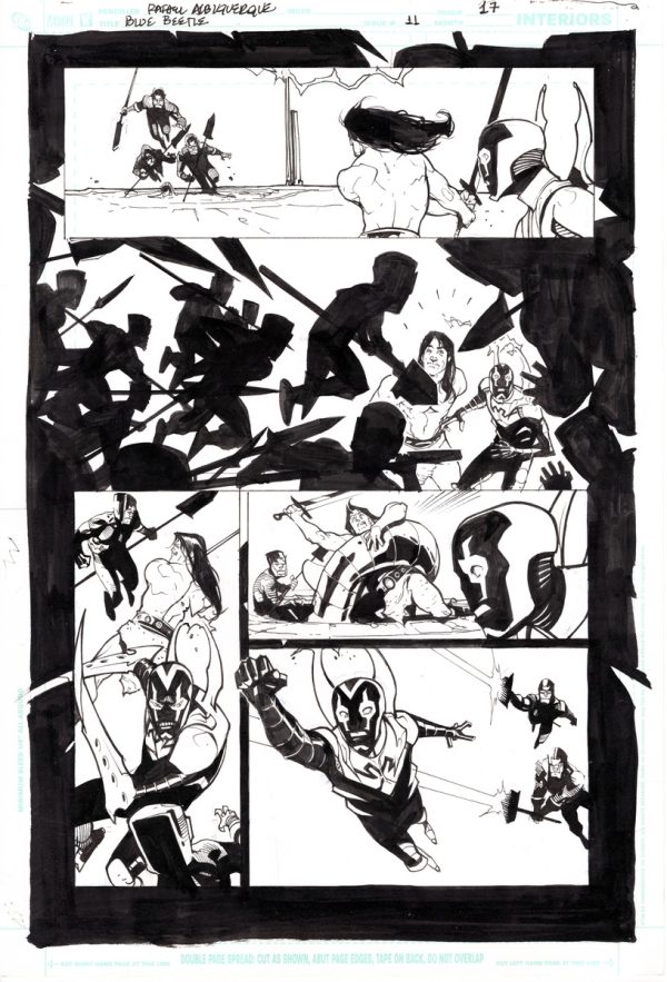 Blue Beetle #11 Page 17 by Rafael Albuquerque