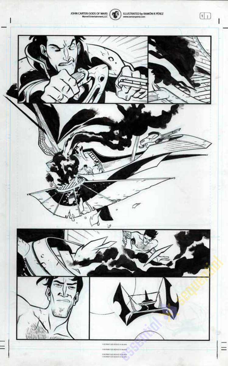 John Carter #1 p.01c by Ramon Perez 1 John Carter #1 p.01c by Ramon Perez