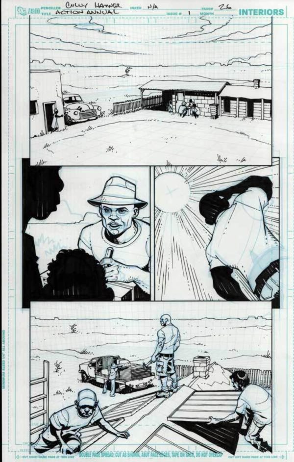 Action Comics #1 p.26 by Cully Hamner