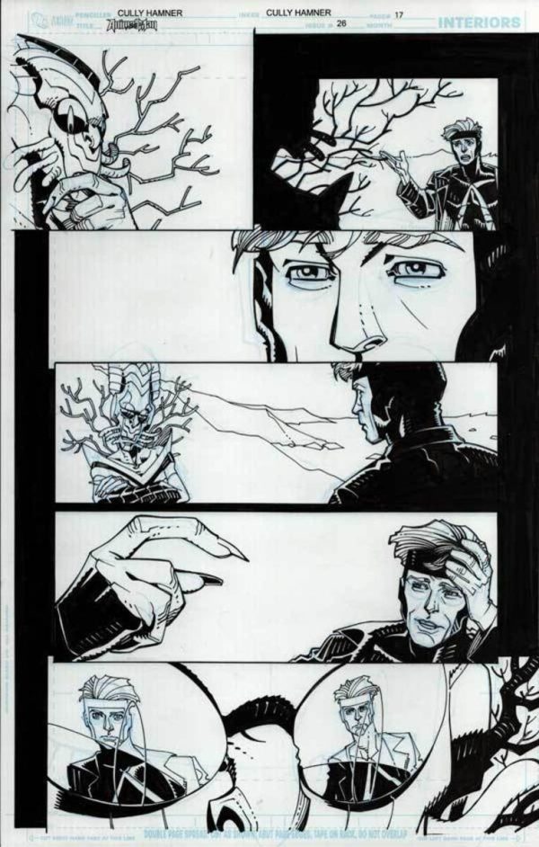 Animal Man #26 p.17 by Cully Hamner