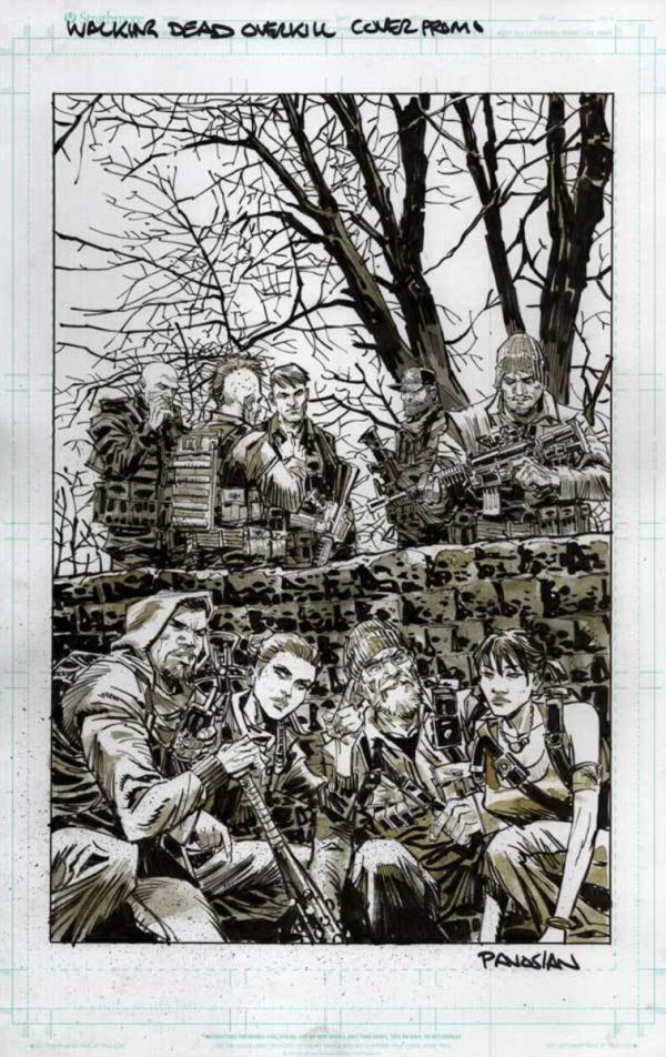 Walking Dead: Overkill Promo Cover by Dan Panosian