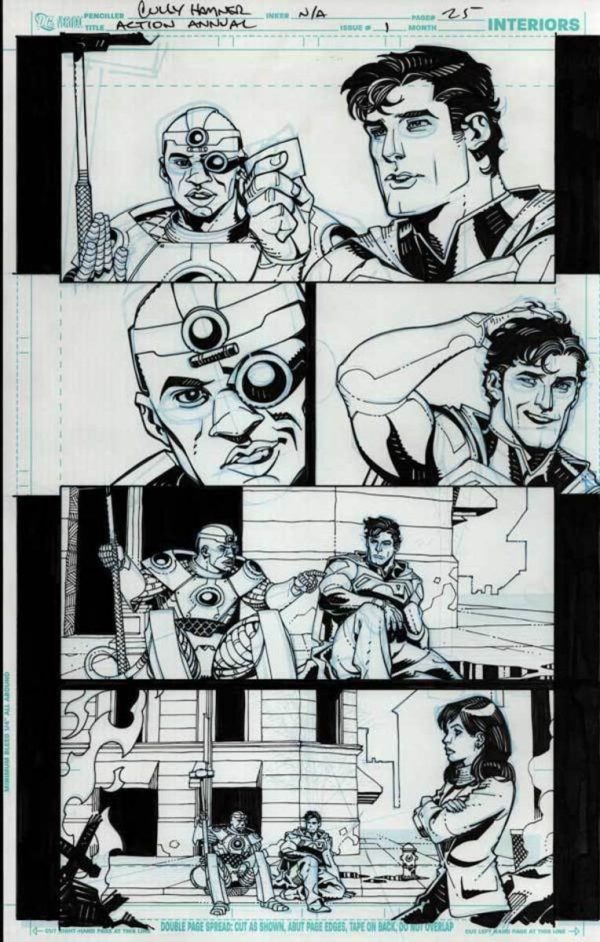 Action Comics #1 p.25 by Cully Hamner