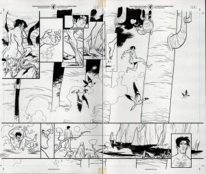 John Carter: God of Mars #1 p.02-3 by Ramon Perez