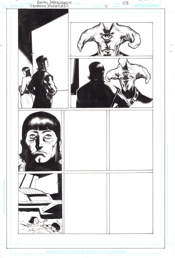 Strange Adventure #3 Page 3 by Rafael Albuquerque