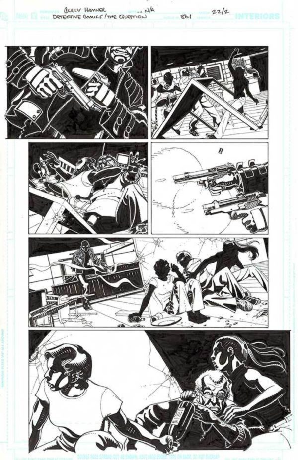Detective Comics #861 page 2 by Cully Hamner