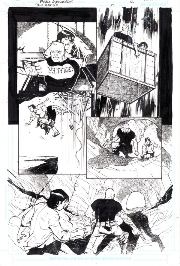 Blue Beetle #12 Page 11 by Rafael Albuquerque