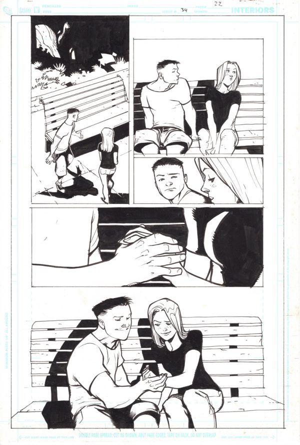 Blue Beetle #34 Page 22 by Rafael Albuquerque