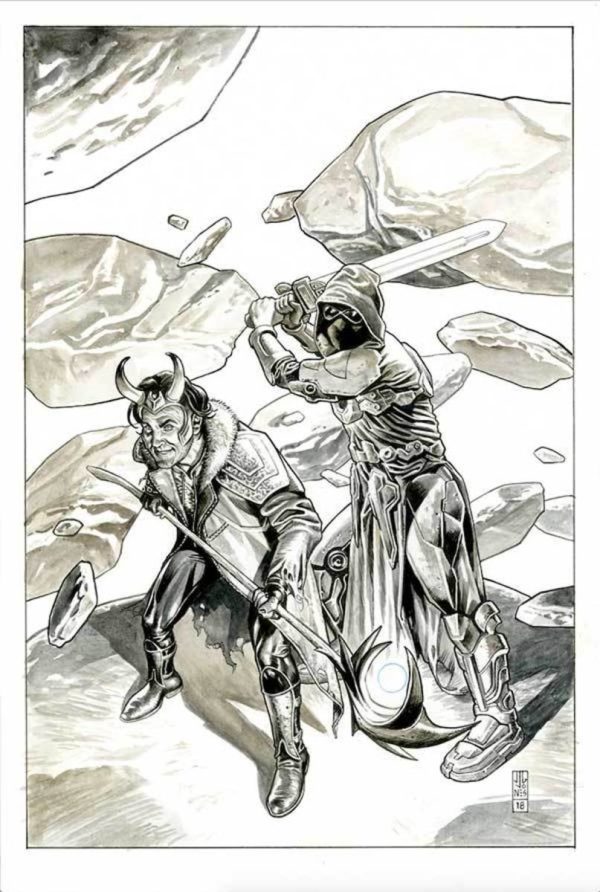 Infinity Wars #3 Cover by JG Jones