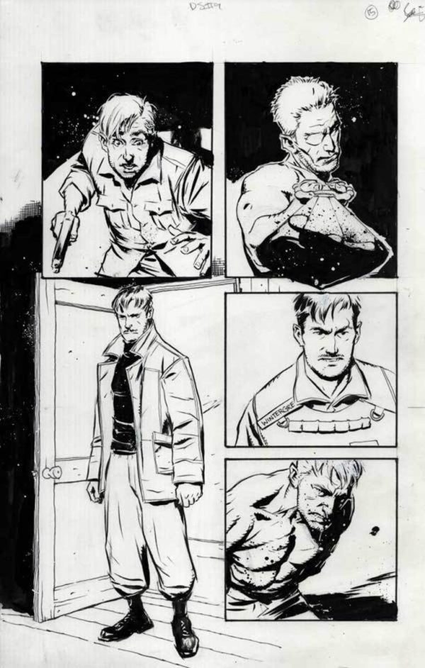 Deathstroke #9 p.15 by Cary Nord