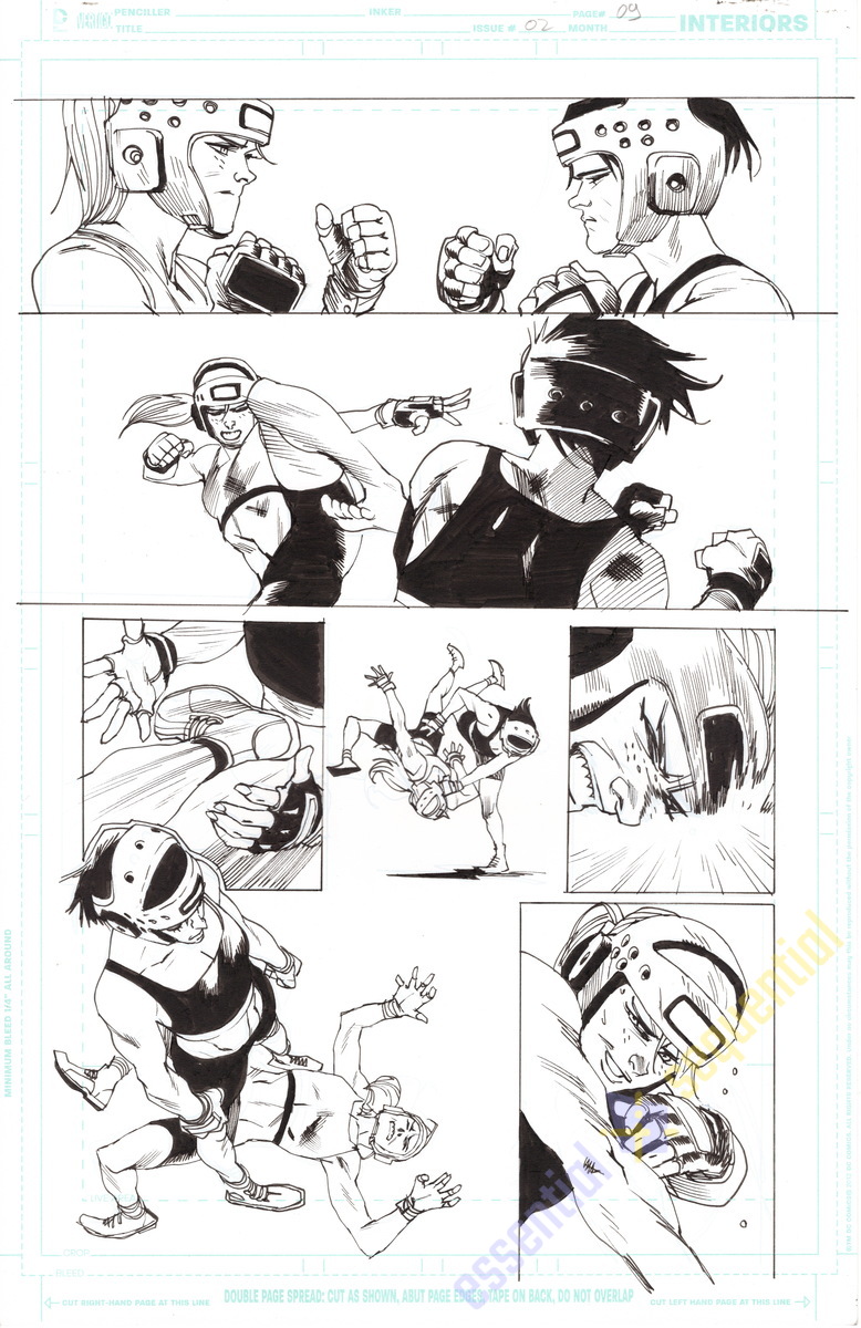 Batgirl #2 Page 9 by Rafael Albuquerque 1 Batgirl #2 Page 9 by Rafael Albuquerque