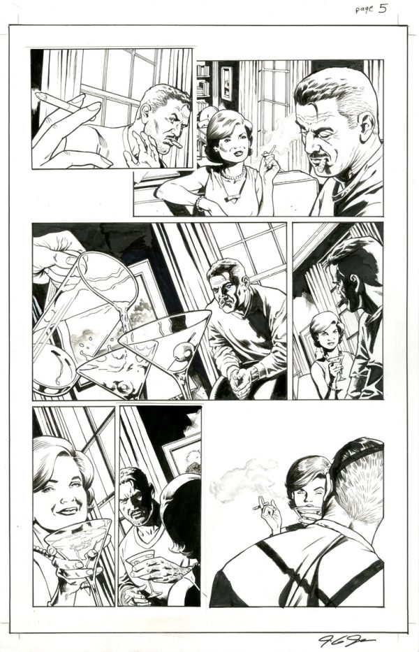 Before Watchmen: Comedian #1 p.05 by JG Jones