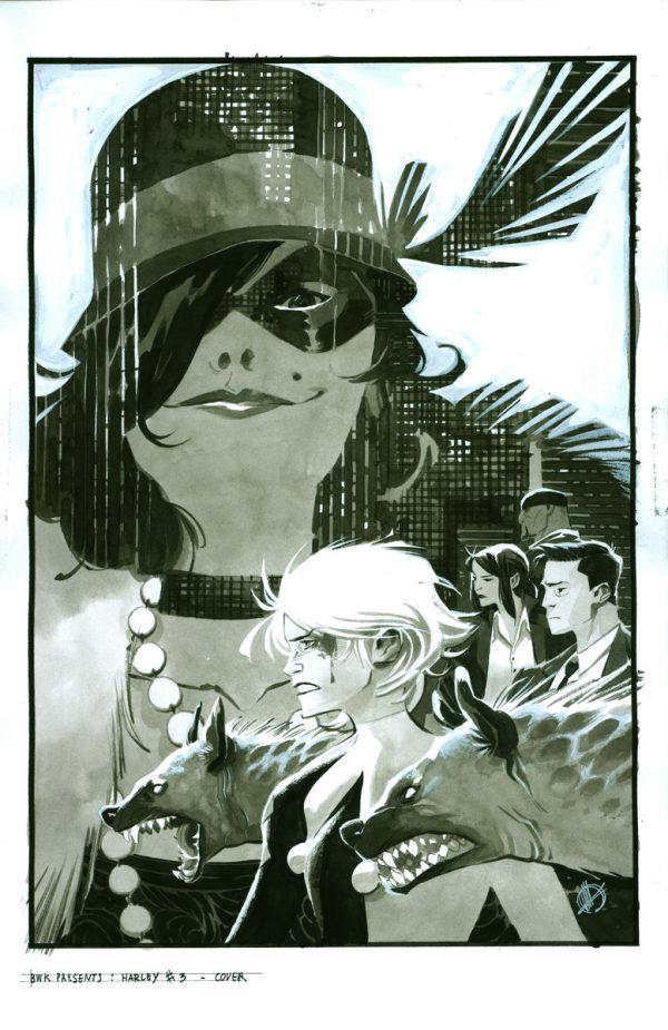 White Knight Presents: Harley Quinn #3 Cover by Matteo Scalera