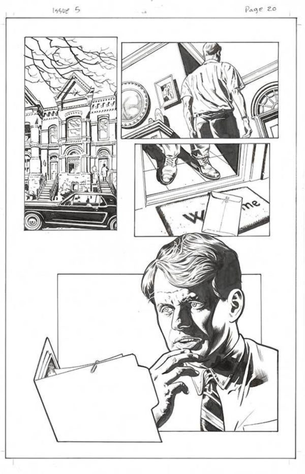 Before Watchmen: Comedian #5 p.20 by JG Jones