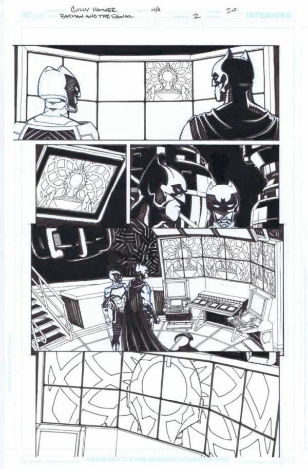Batman and the Signal #2 p.20 by Cully Hamner