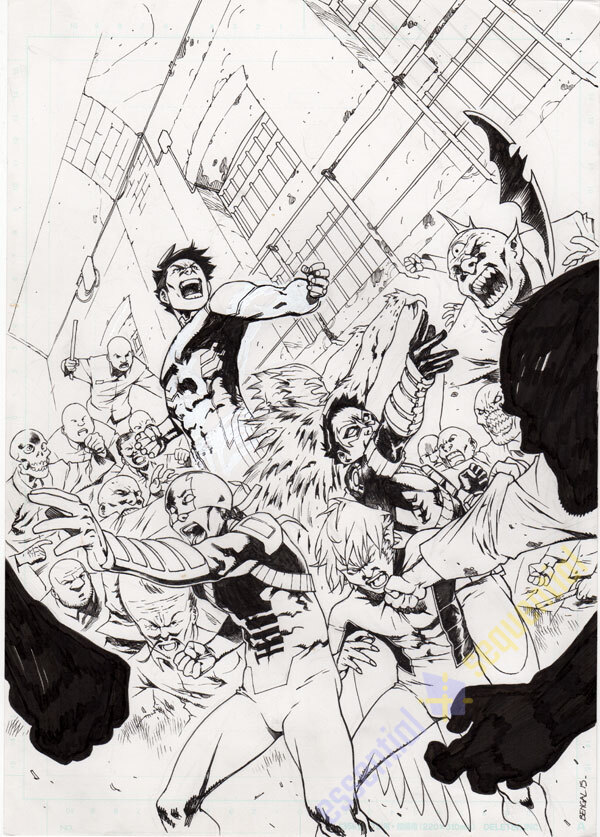 Teen Titans #11 Cover by Bengal