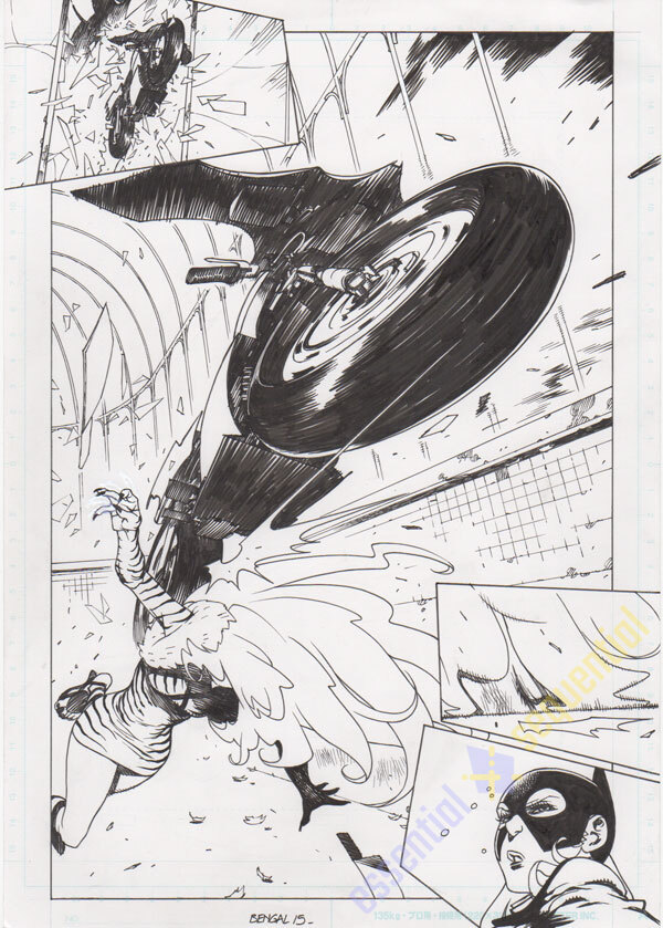 Batgirl #44 p.16 by Bengal