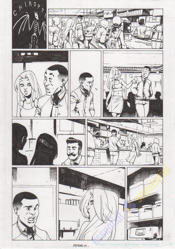 Batgirl #44 p.18 by Bengal