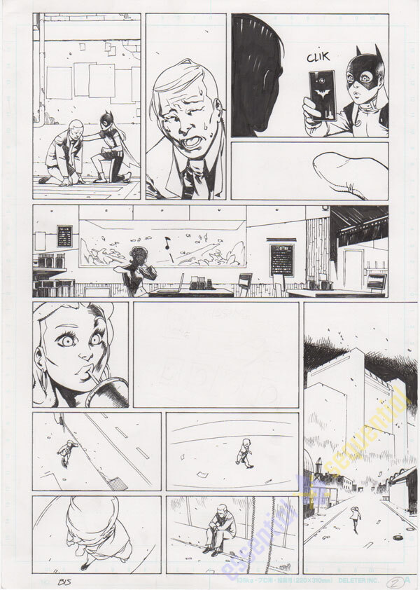 Batgirl Annual #3 p.02 by Bengal