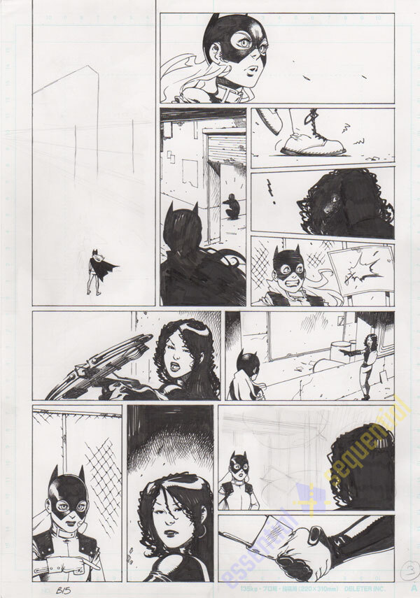 Batgirl Annual #3 p.03 by Bengal