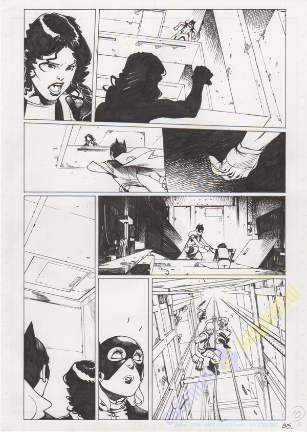 Batgirl Annual #3 p.10 by Bengal