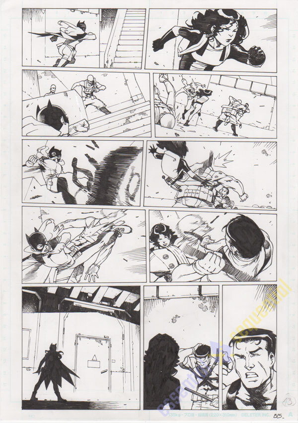 Batgirl Annual #3 p.13 by Bengal